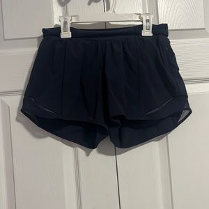 Lululemon Navy Blue athletic shorts